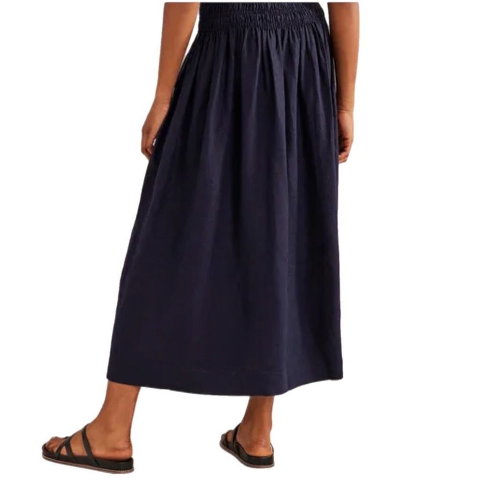 Boden Navy Maxi Skirt - Picture 2 of 6